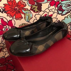 Burberry Ballet Flats Size 8